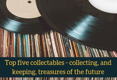 Old vinyl records collectibles urban locker storage